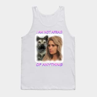I AM NOT AFRAID Epic Inspirational Quote Tank Top
